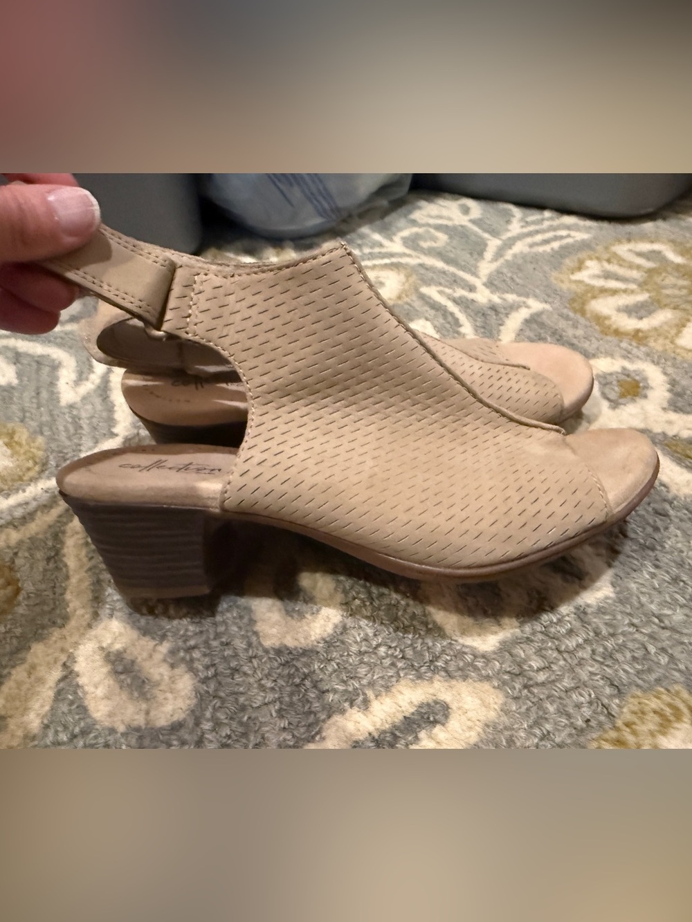 VGUC Clark’s Valerie James Heeled Sandals